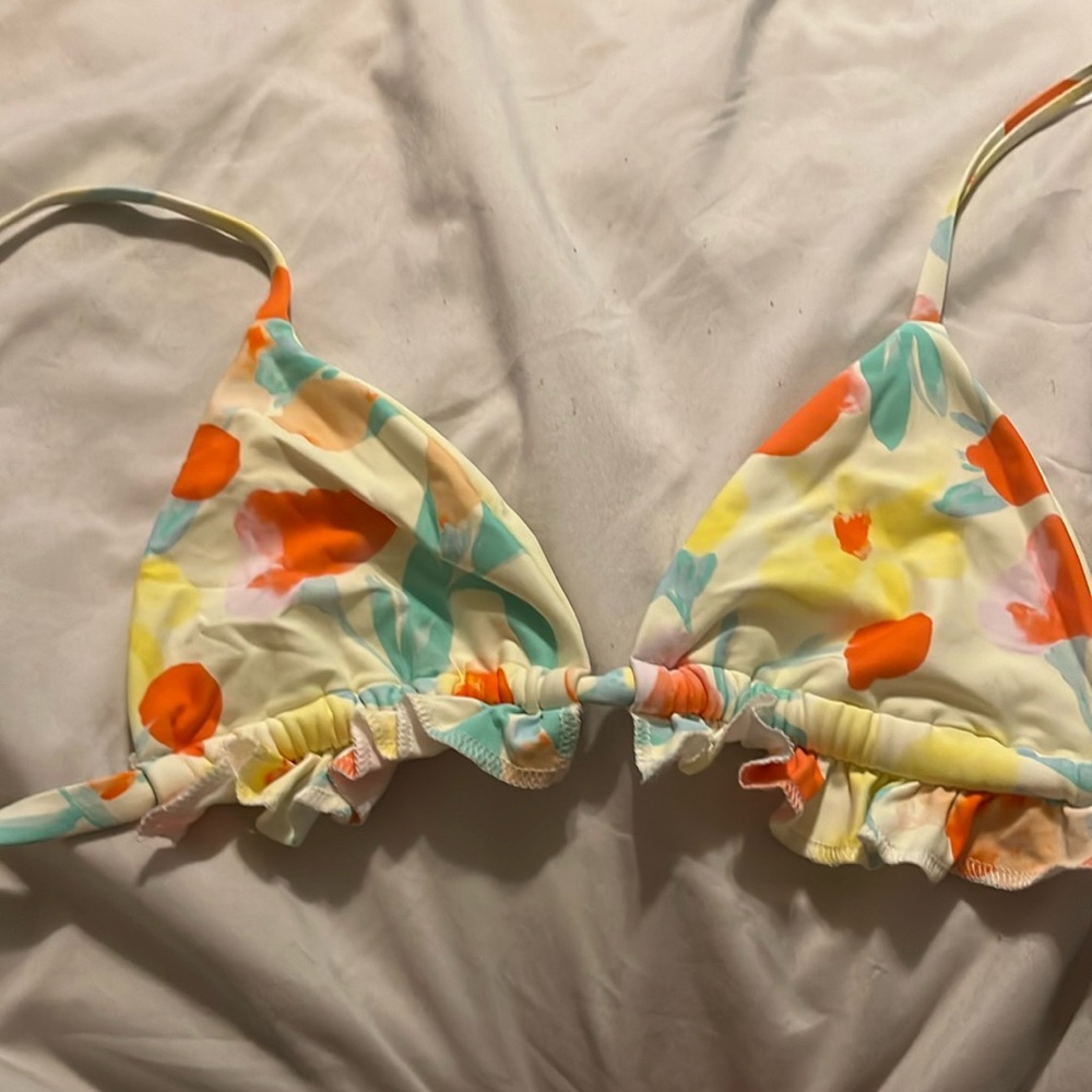 Montce Helena Floral Bikini Top